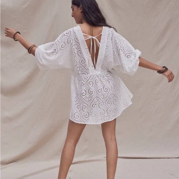 NWT Jen’s Pirate Booty Eyelet Tunic - Picture 3 of 3